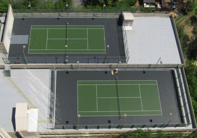 Commercial Tennis Court Installation services in Houston, TX and surrounding areas